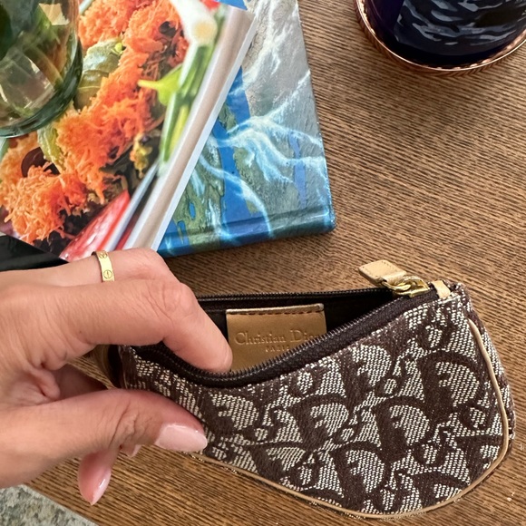 Authentic Christian Dior Saddle Coin Pouch - Picture 3 of 5